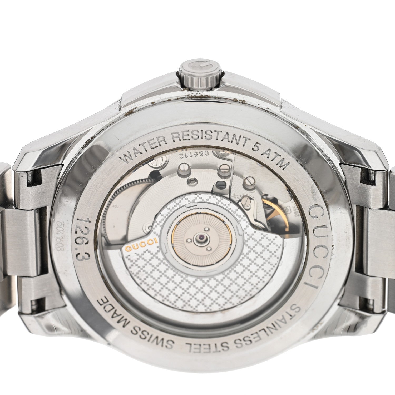 Gucci Stainless Steel 40mm G-Timeless Automatic Watch Black 4 of 5