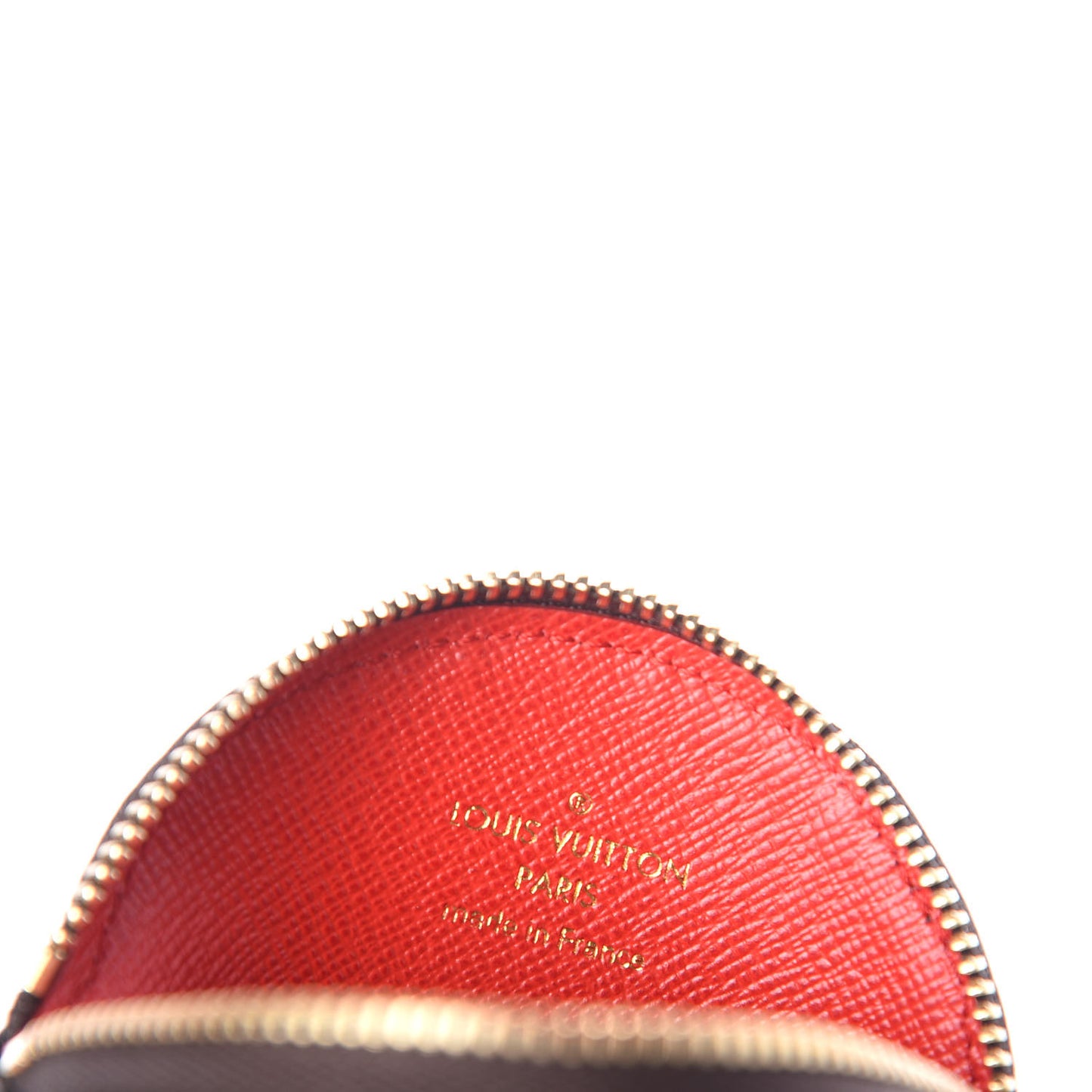 Monogram 2020 Christmas Animation Bumper Cars Round Coin Purse Coquelicot