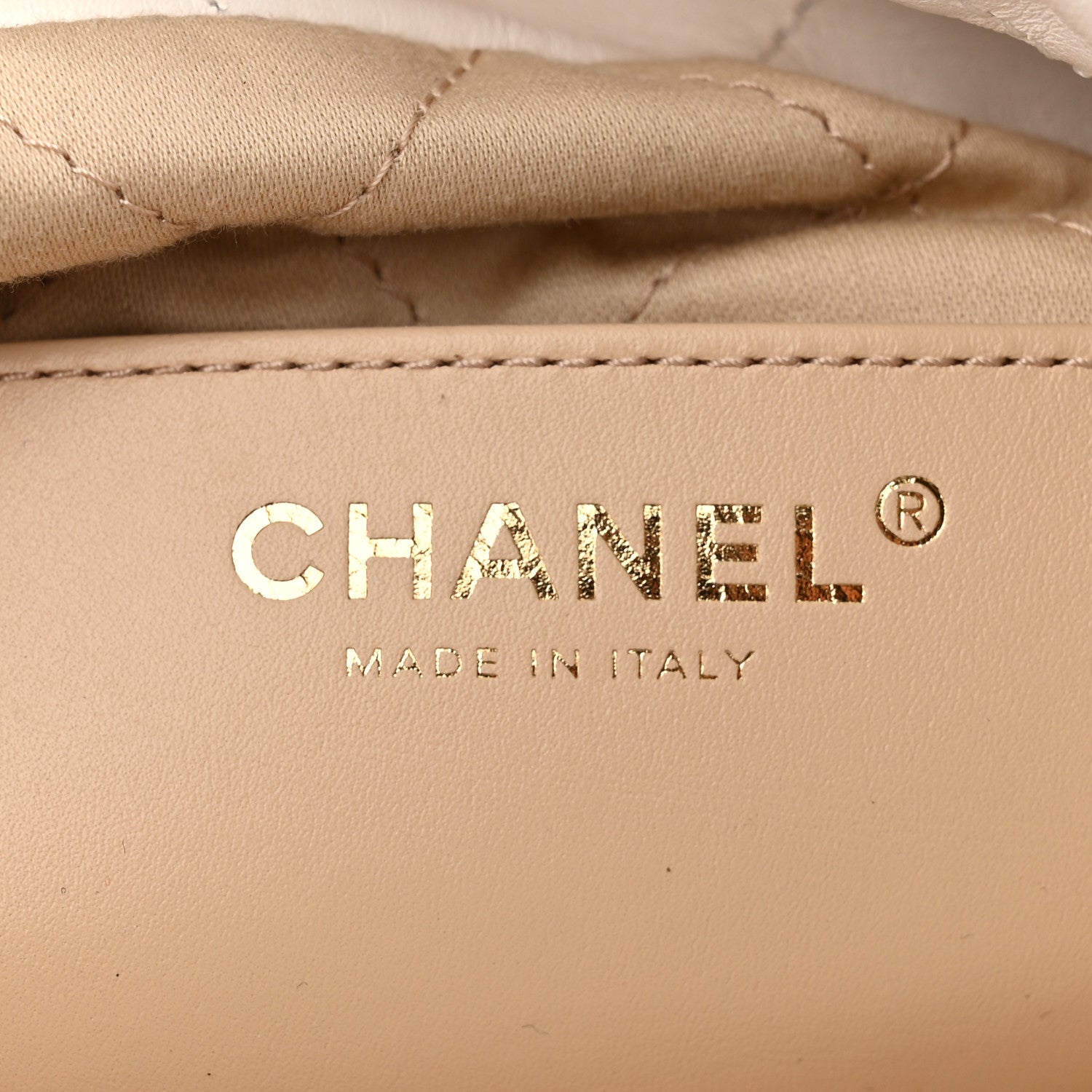 Chanel Shiny Calfskin Quilted Mini Chanel 22 White Black 6 of 10