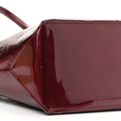 Louis Vuitton Vernis Wilshire MM Rouge Fauviste 8 of 9