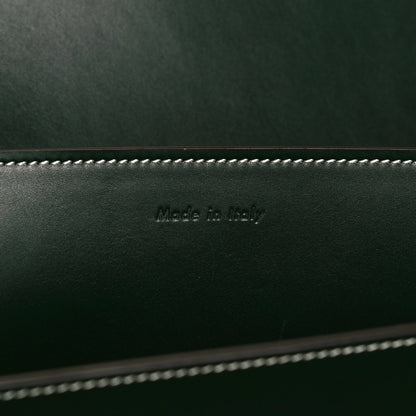 Celine Calfskin Small Tab Shoulder Bag Dark Green 5 of 12