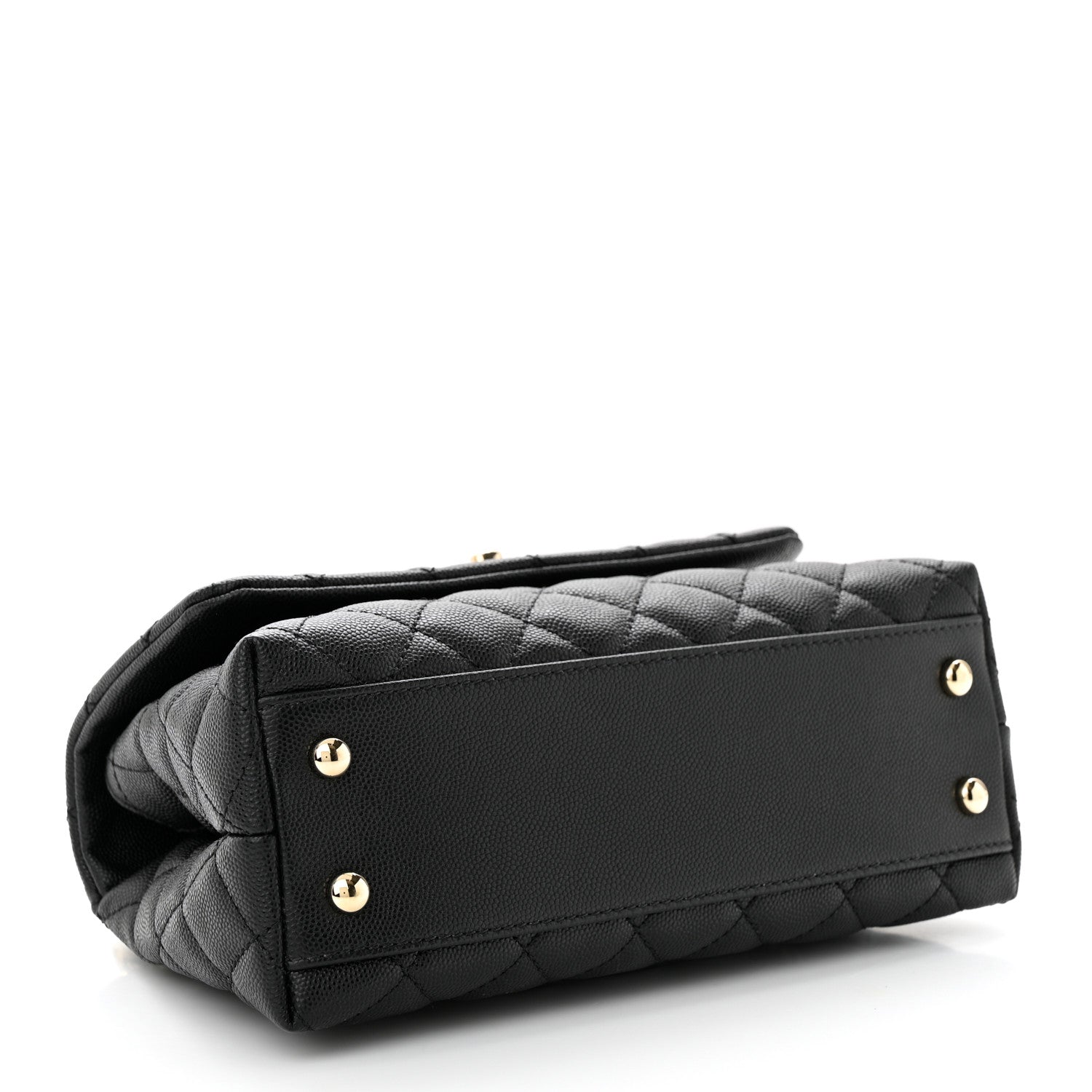 Chanel Caviar Quilted Mini Coco Handle Flap Black 4 of 10