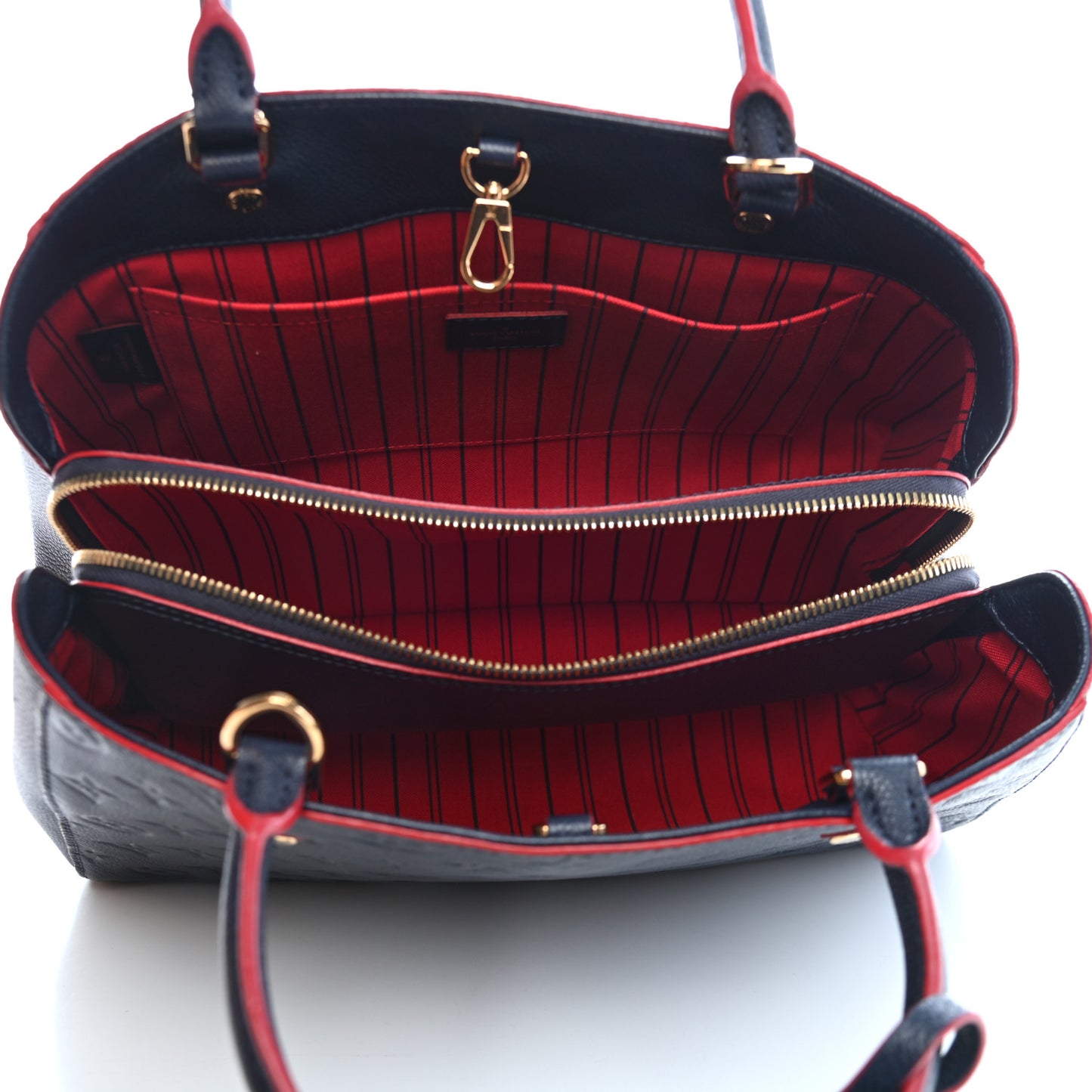 Empreinte Montaigne MM Marine Rouge