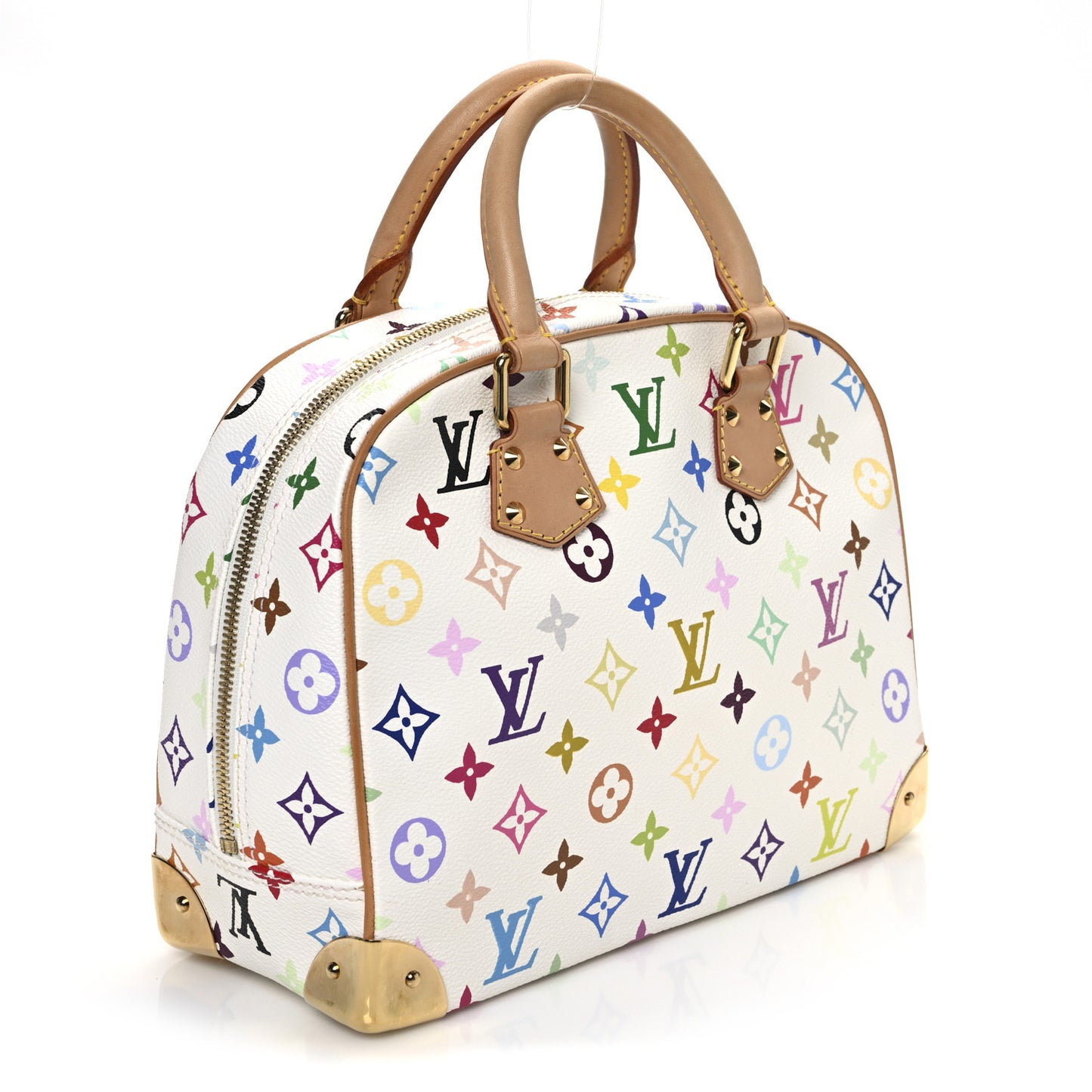Monogram Multicolor Trouville White