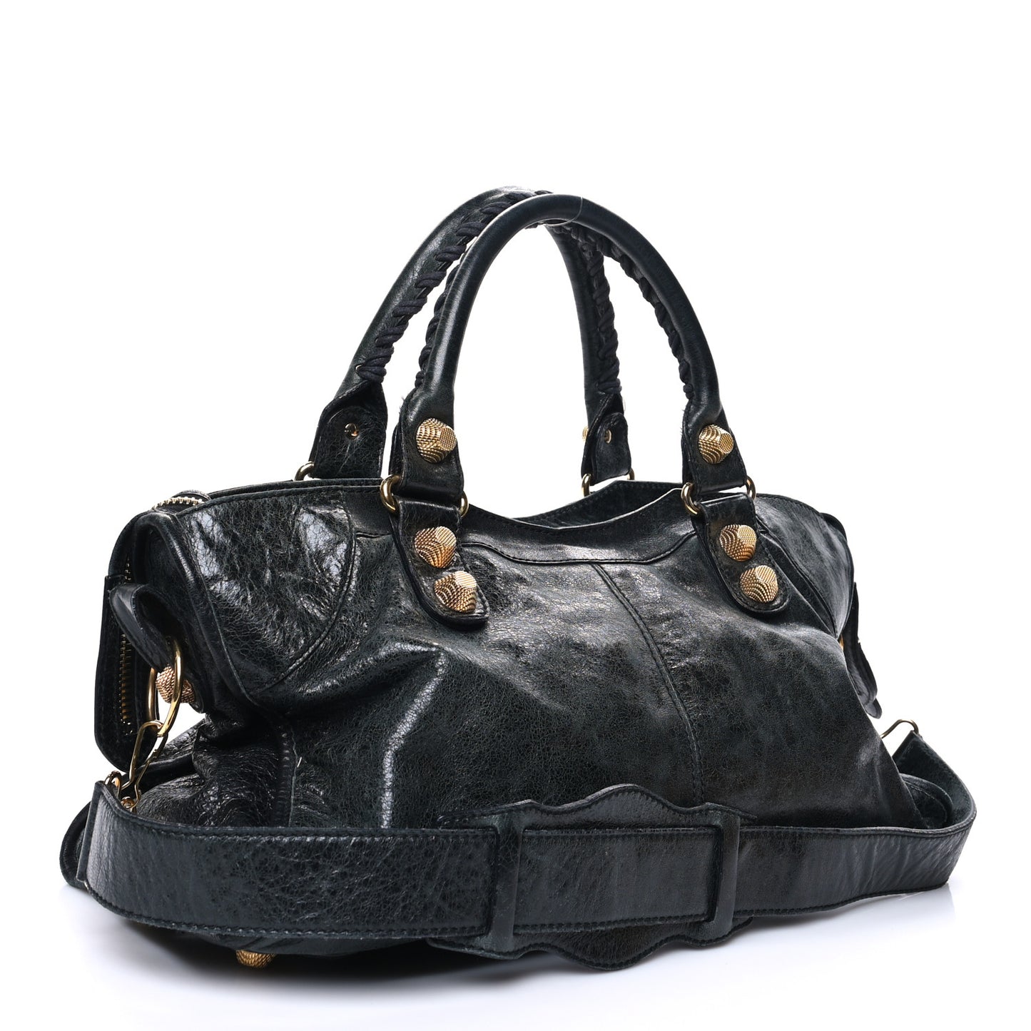 Agneau Giant 21 Gold Hardware Part Time Black