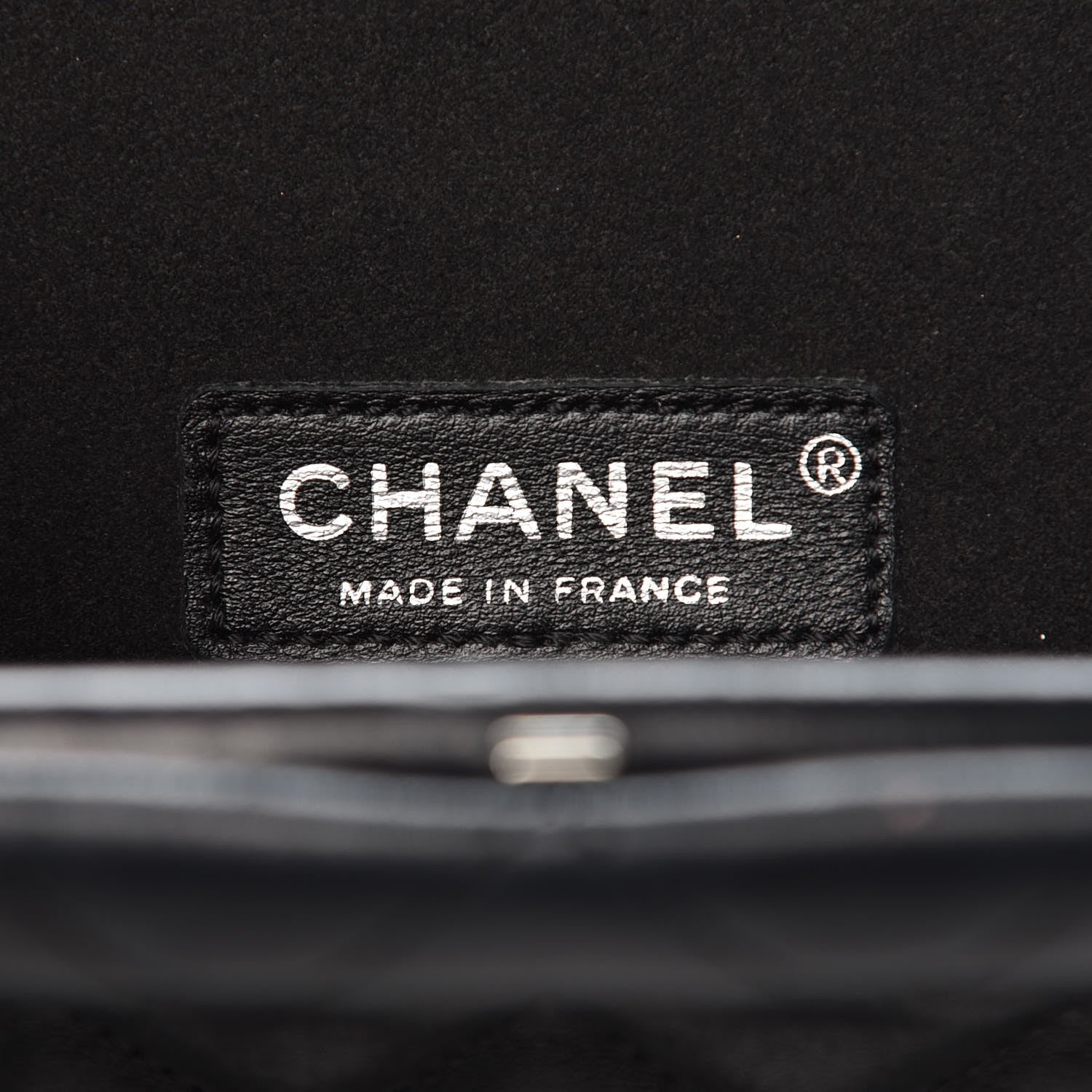 Chanel Lambskin Quilted Clutch Black 5 of 10
