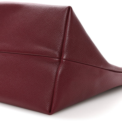 Gucci Grained Calfskin Monogram Large Totissima Reversible Tote Rosso Ancora 17 of 18