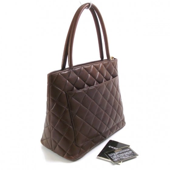 Lambskin Medallion Tote