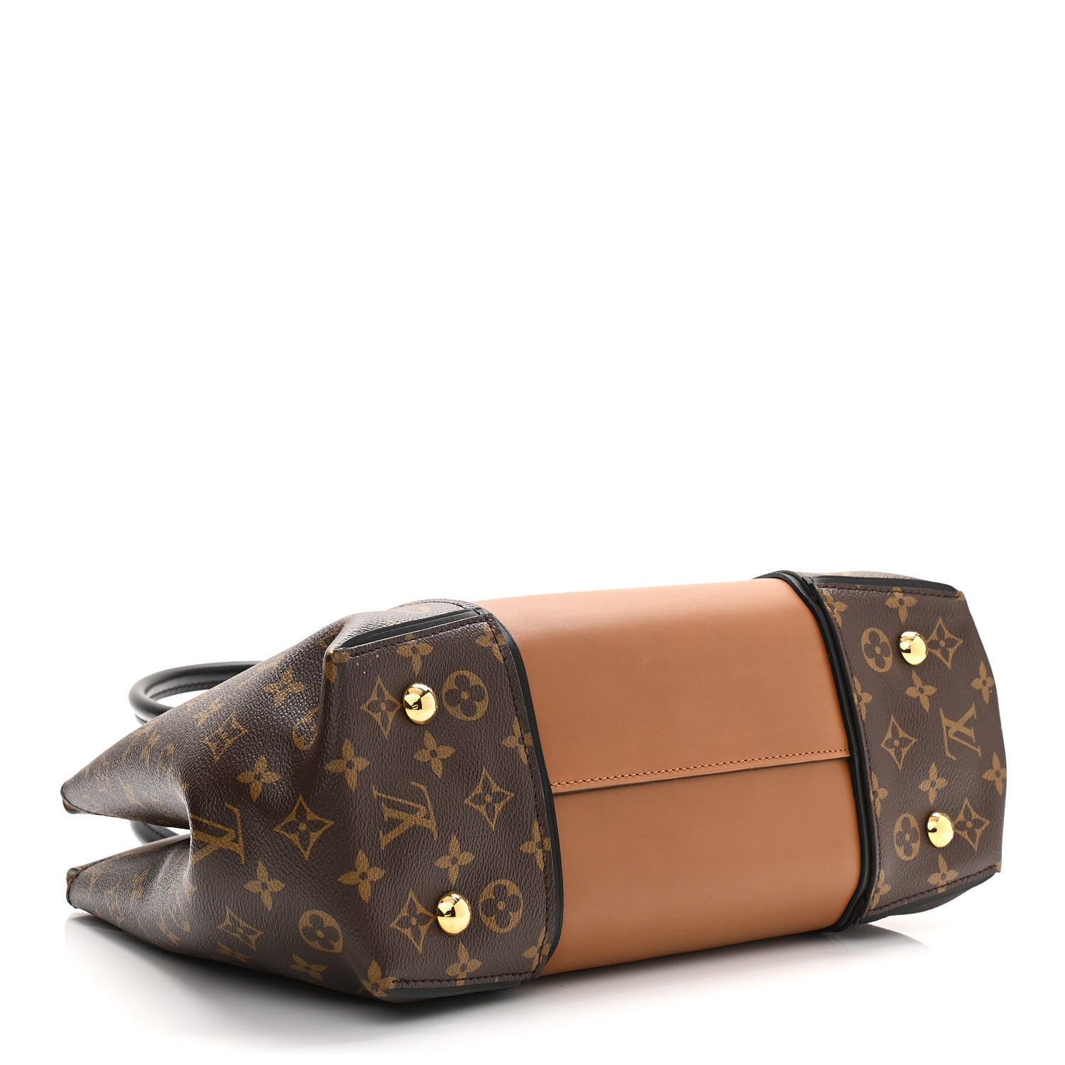 Louis Vuitton Monogram Cuir Orfevre Tote W PM Noisette 4 of 11