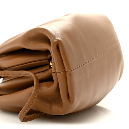 Bottega Veneta Butter Calfskin The Mini Pouch Camel 9 of 10