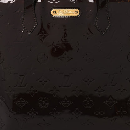 Louis Vuitton LOUIS VUITTON Vernis Wilshire MM Amarante 7 of 14