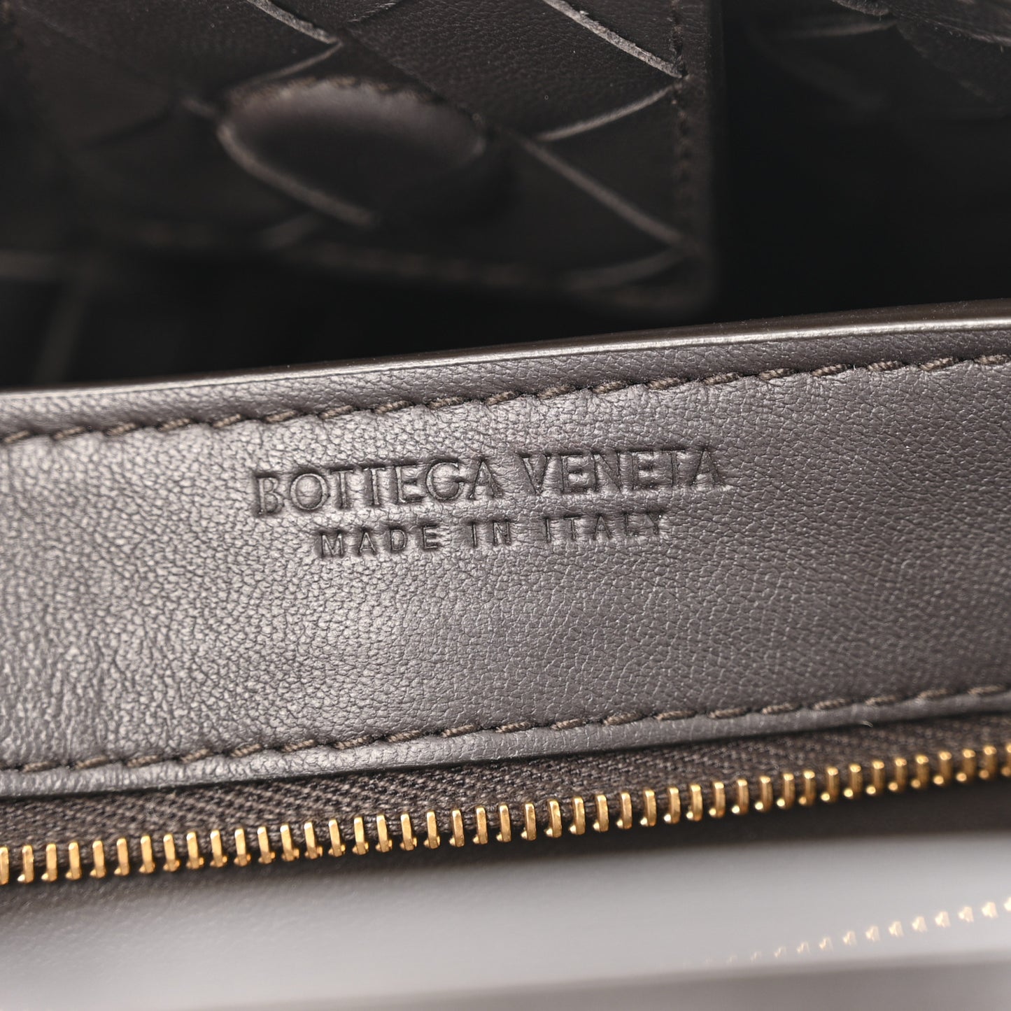 Nappa Intrecciato Small Andiamo Shoulder Bag Fondant