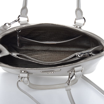 Prada Saffiano Lux Medium Promenade Tote Talco 6 of 11
