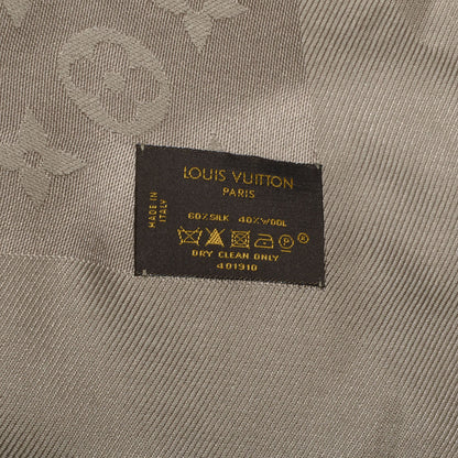 Louis Vuitton Silk Wool Monogram Shawl Verone 5 of 5