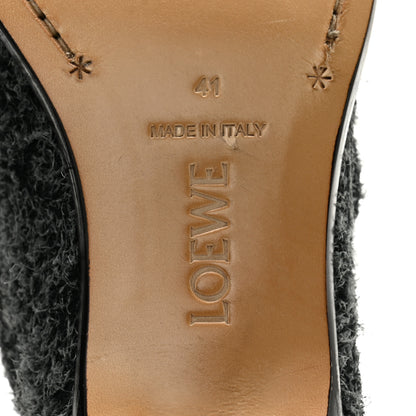 Loewe Brushed Suede Comic 90mm Loafers 39 41 Charcoal 7 of 9