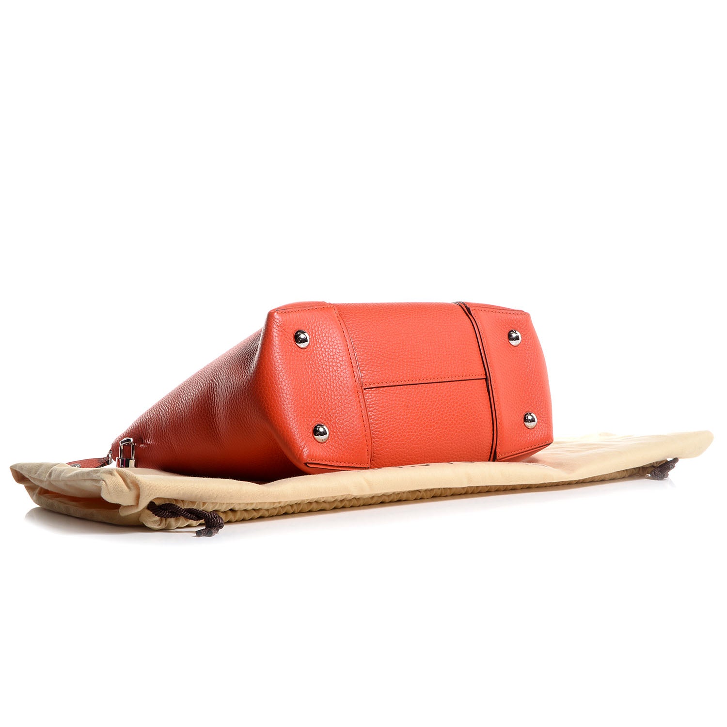 Louis Vuitton Cuir Taurillon Soft Lockit PM Clementine 4 of 7
