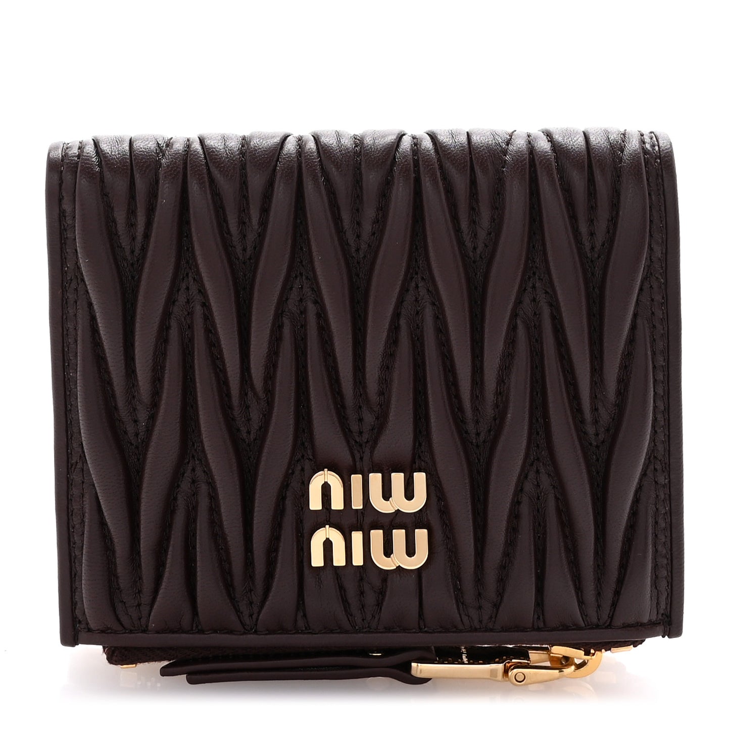 Nappa Matelasse Small Wallet Radica
