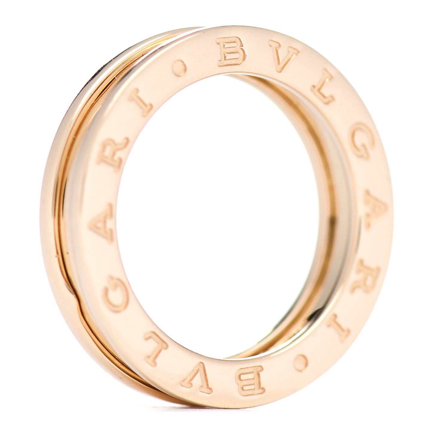 18K Yellow Gold B.Zero1 One-Band Ring 51 5.75