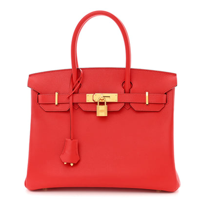 Hermes Epsom BIRKIN 30 Rouge de Coeur 1 of 11