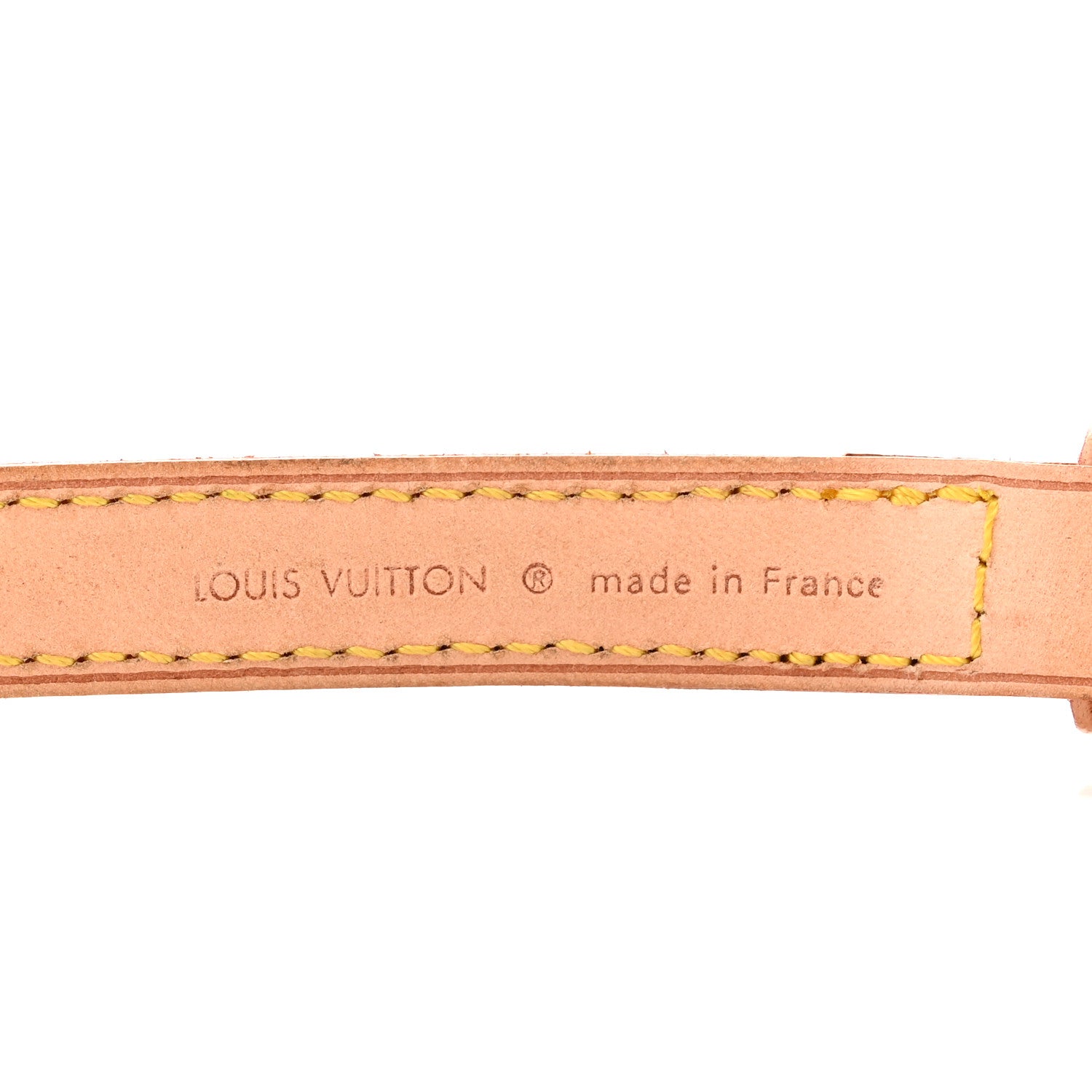 Louis Vuitton Vachetta 16mm Adjustable Shoulder Strap 3 of 5