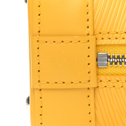 Louis Vuitton Epi Alma BB Citron 6 of 8