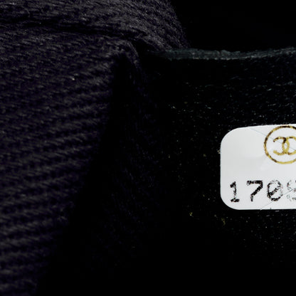 Chanel Iridescent Calfskin Small New Bubble Quilt Flap Anthracite 8 of 11