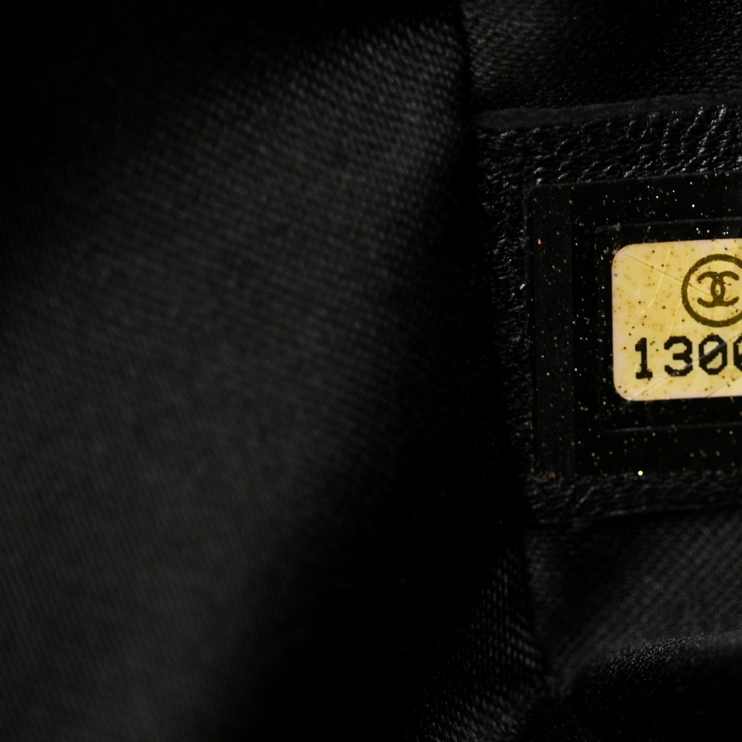 Glazed Calfskin Twisted Maxi Flap Black
