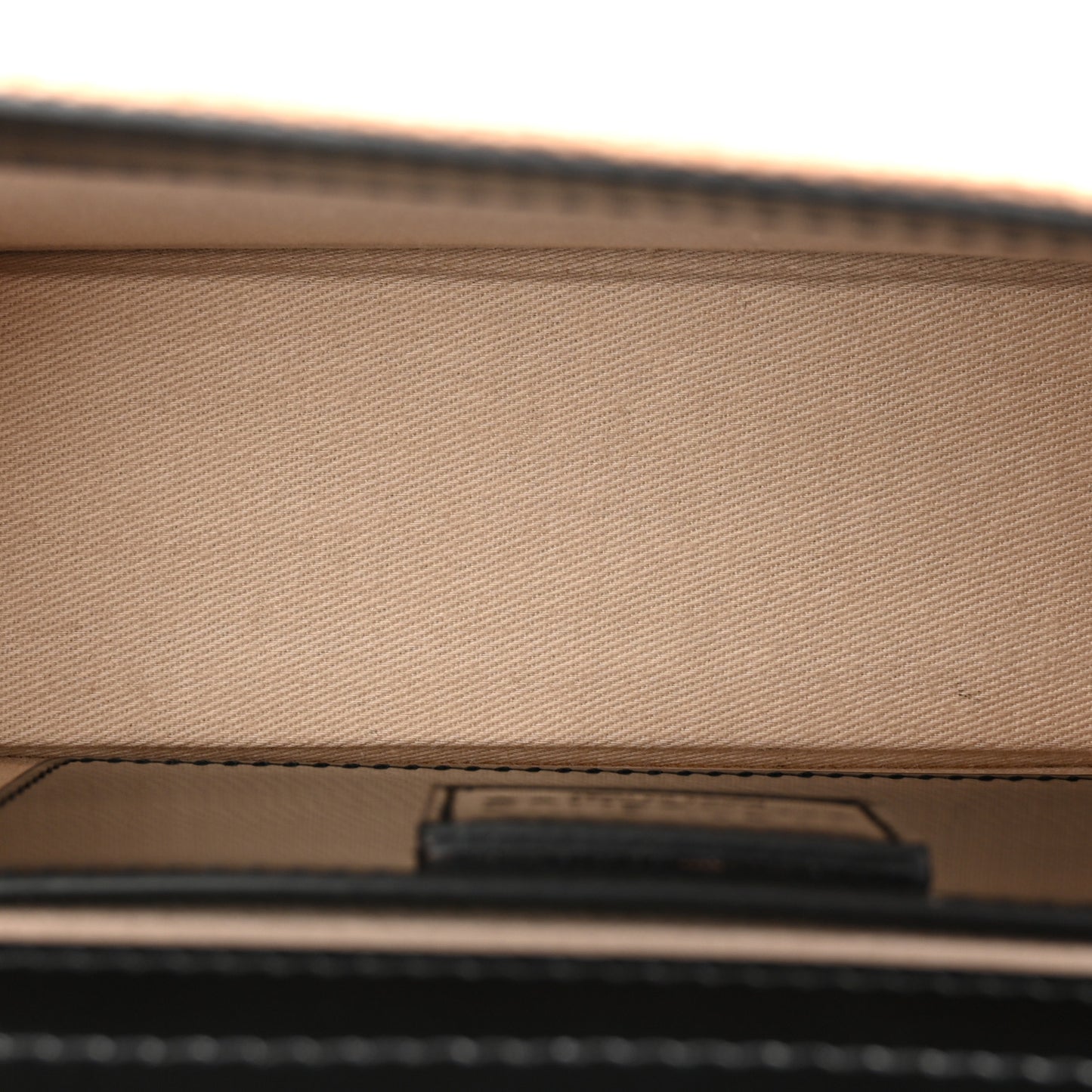 Raffia Smooth Calfskin Le Grand Bambino Natural Dark Brown