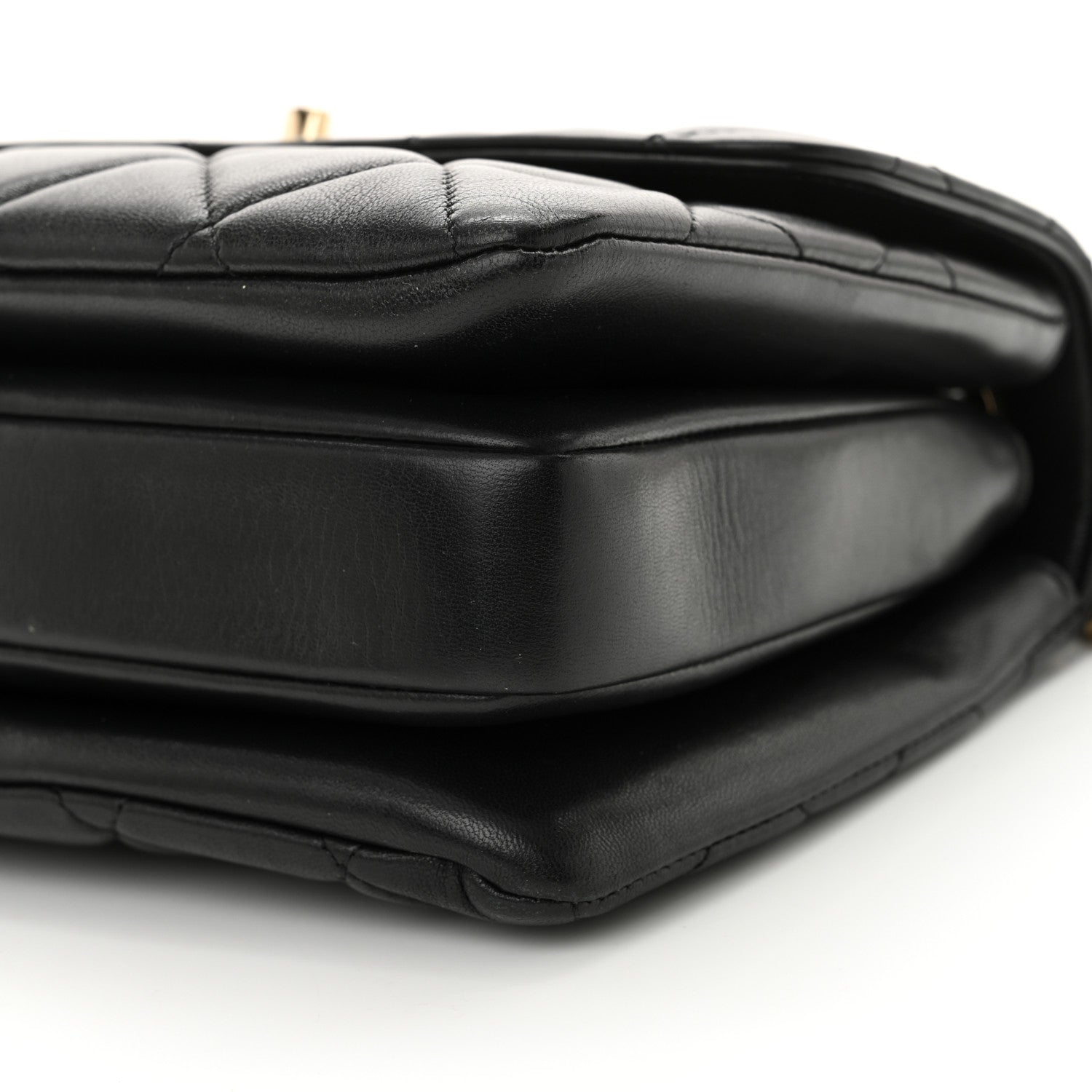 Chanel Lambskin Quilted Small Trendy CC Dual Handle Flap Bag Black 10 of 12
