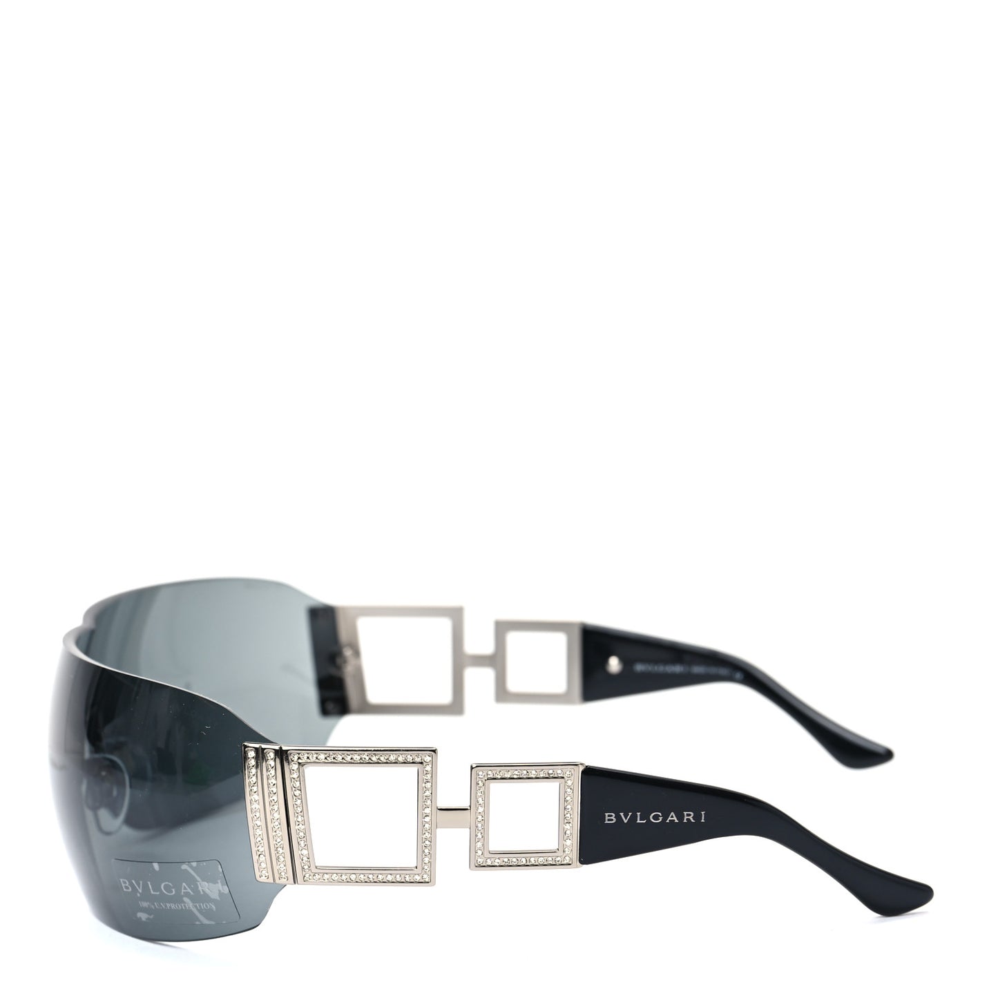 Crystal Sunglasses 6005-B Black