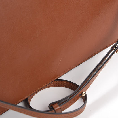 Chloe Suede Calfskin Medium Faye Shoulder Bag Tobacco 10 of 12