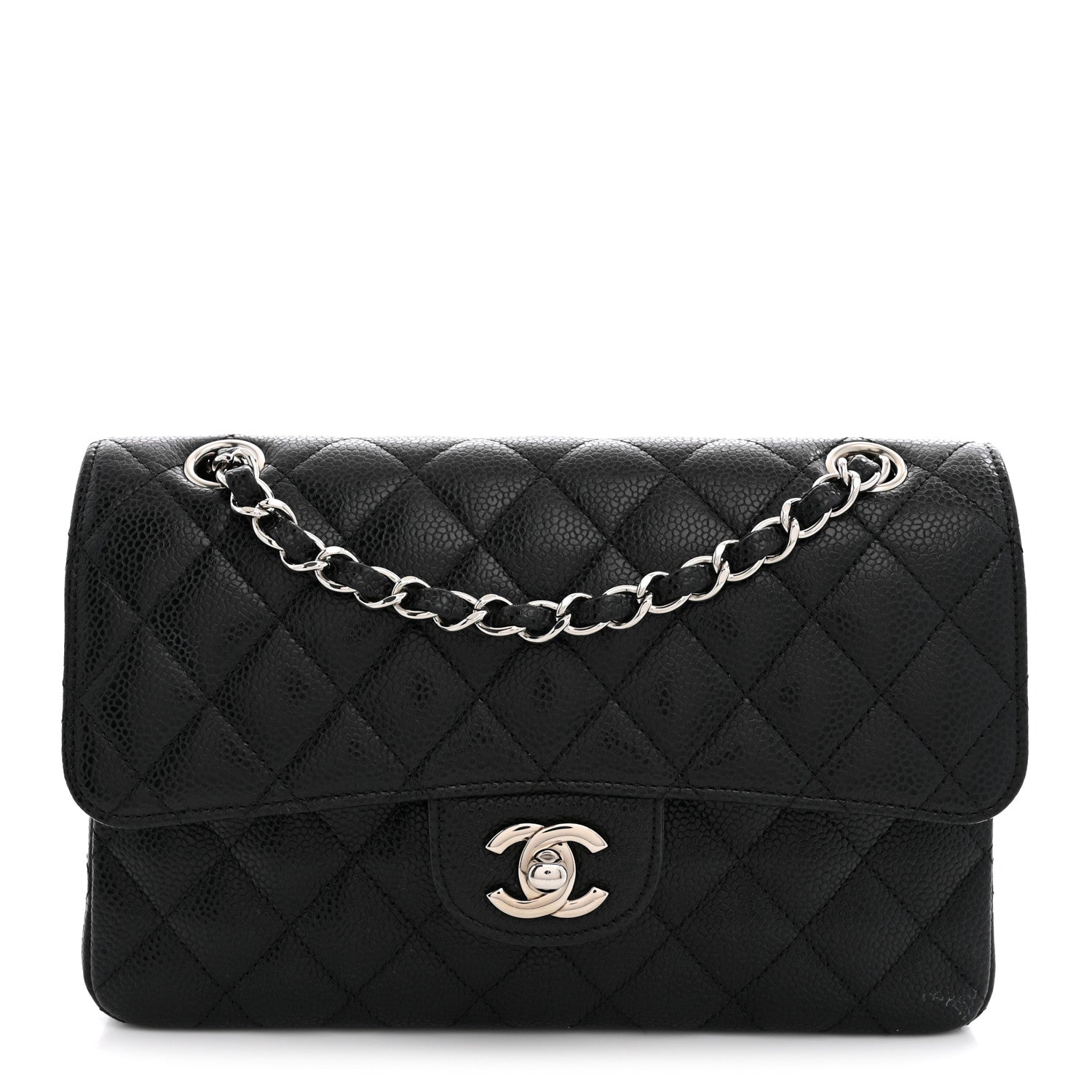 Chanel Caviar Quilted Small Double Flap Black 1 of 11