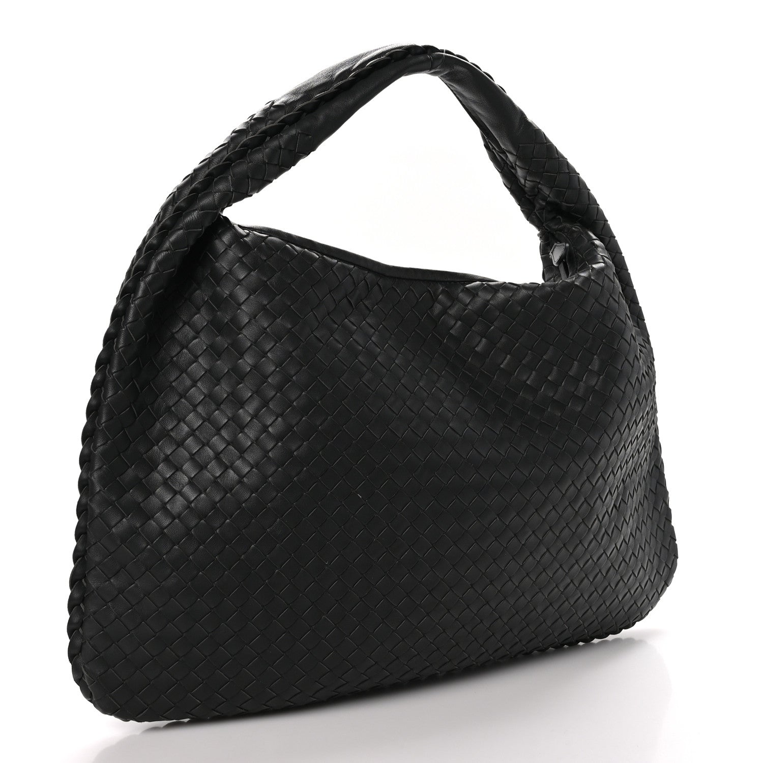 Bottega Veneta Nappa Intrecciato Large Veneta Hobo Grey 4 of 11