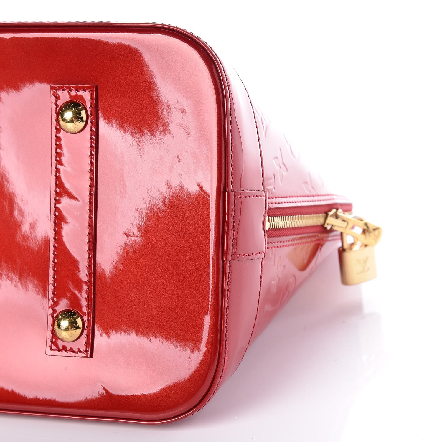 Louis Vuitton Vernis Alma GM Pomme D'Amour 9 of 11