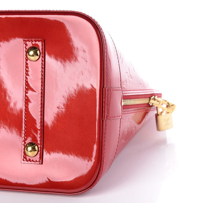 Louis Vuitton Vernis Alma GM Pomme D'Amour 9 of 11