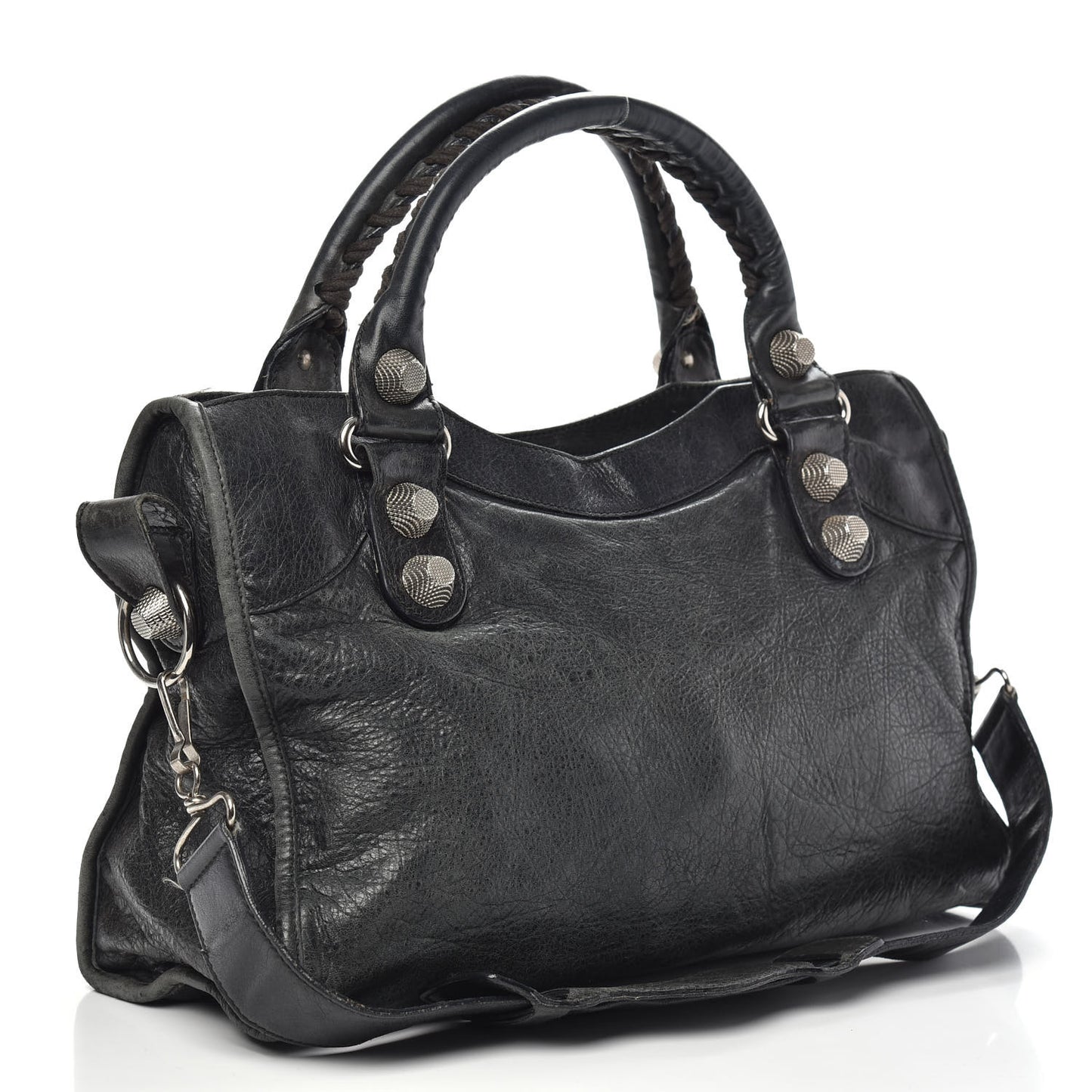 Agneau Giant 21 Silver Hardware City Anthracite