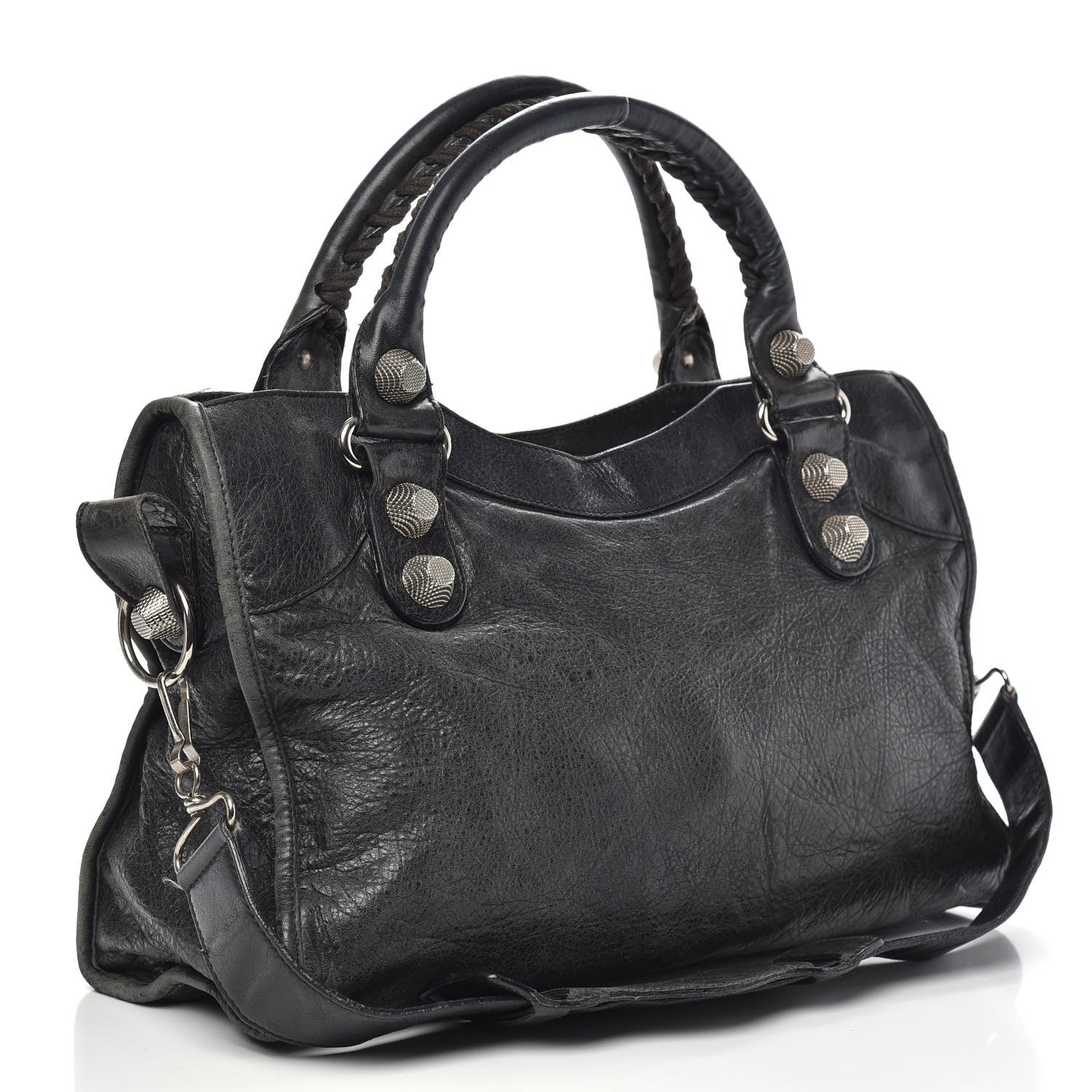 Balenciaga Agneau Giant 21 Silver Hardware City Anthracite 4 of 21