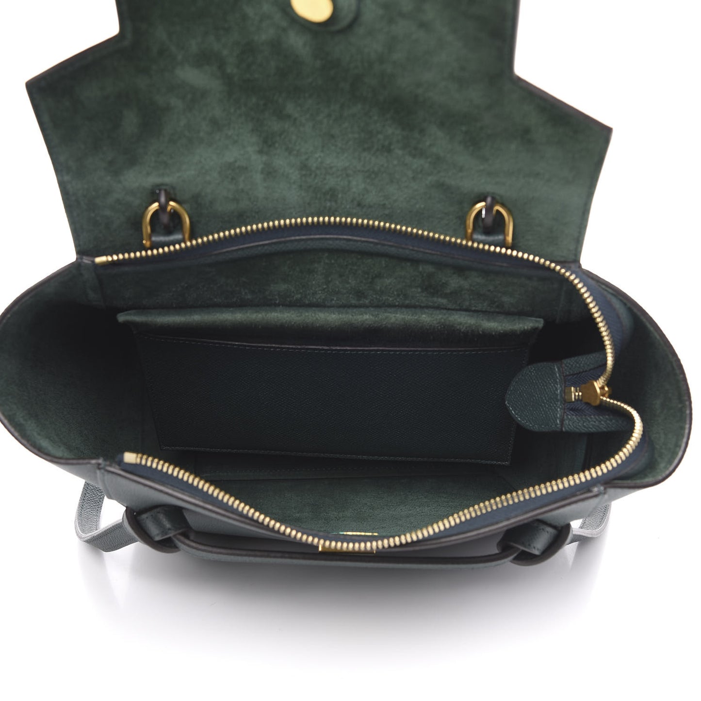 Baby Grained Calfskin Micro Belt Bag Amazone