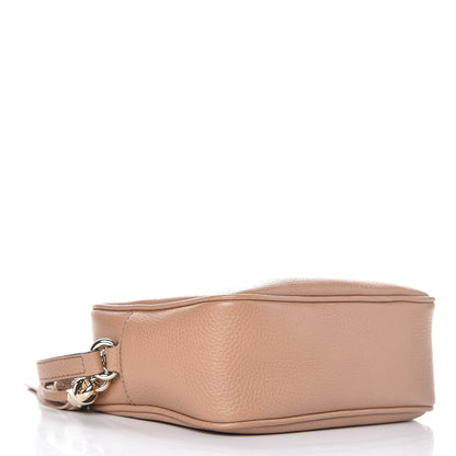 Gucci Pebbled Calfskin Small Soho Disco Bag Camelia 4 of 8