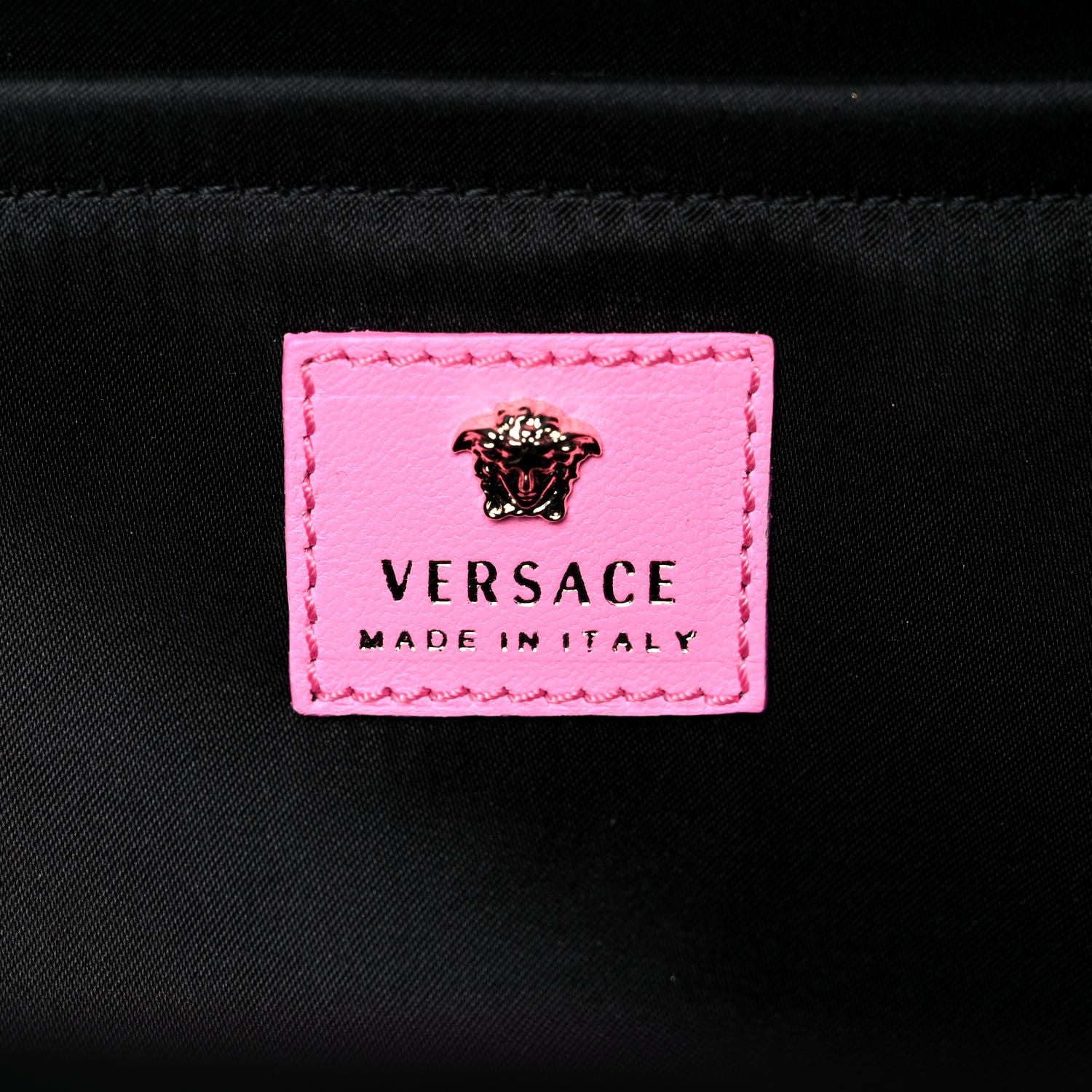Versace Calfskin Palazzo Medusa Backpack Pink 5 of 15