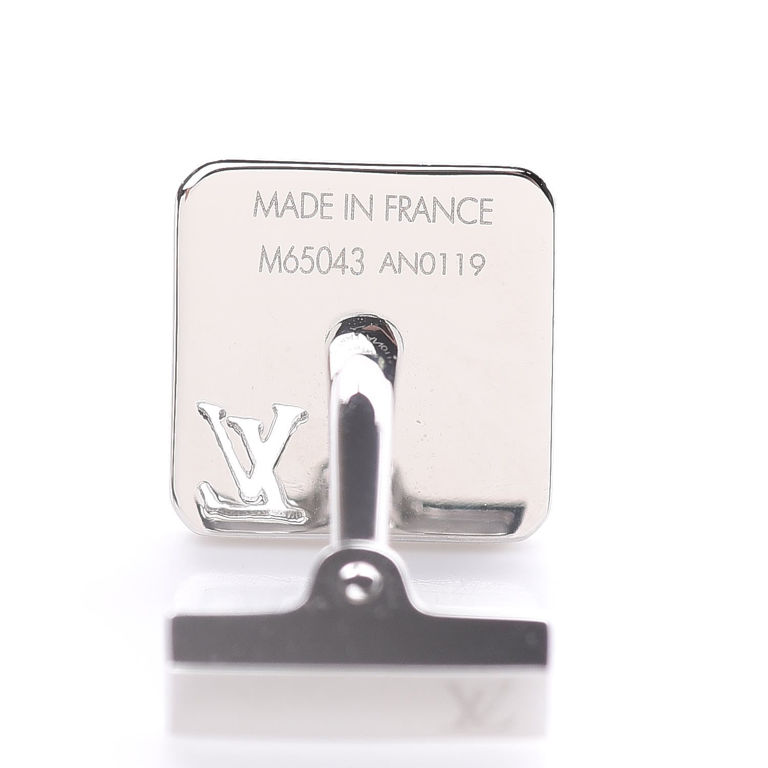 Louis Vuitton Steel Champs Elysees Cufflinks 3 of 5
