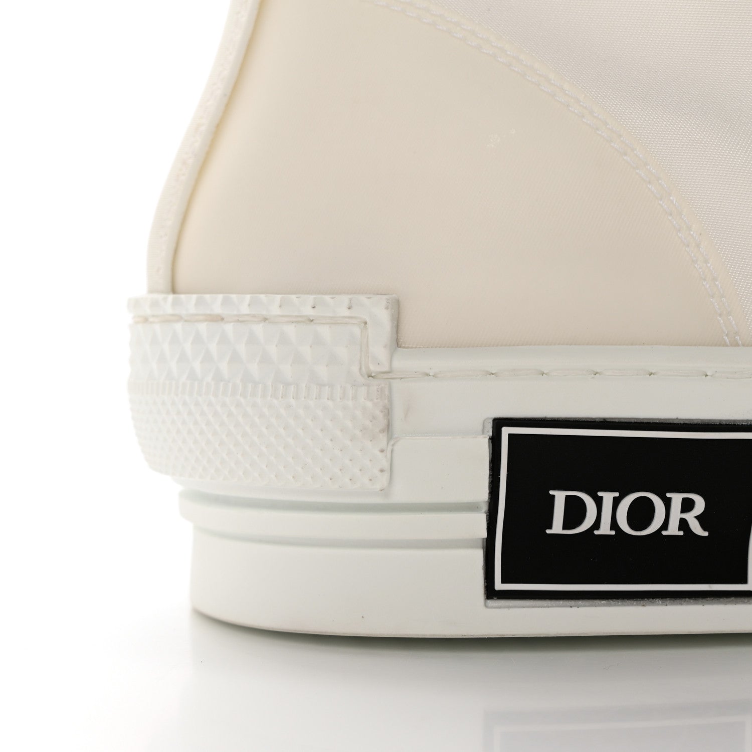 Christian Dior Canvas Mens B23 High Top Sneakers 45 White 13 of 13