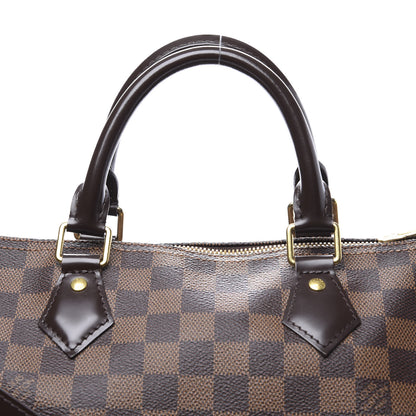 Louis Vuitton Damier Ebene Speedy Bandouliere 30 10 of 13
