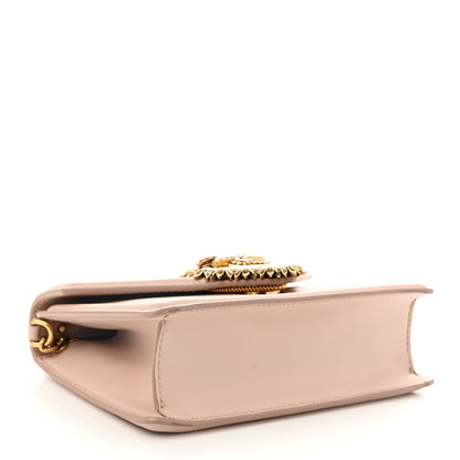 Dolce & Gabbana Smooth Calfskin Small Devotion Envelope Top Handle Bag Cipria 4 of 9