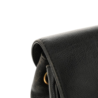 Chanel Caviar CC Backpack Black 18 of 19