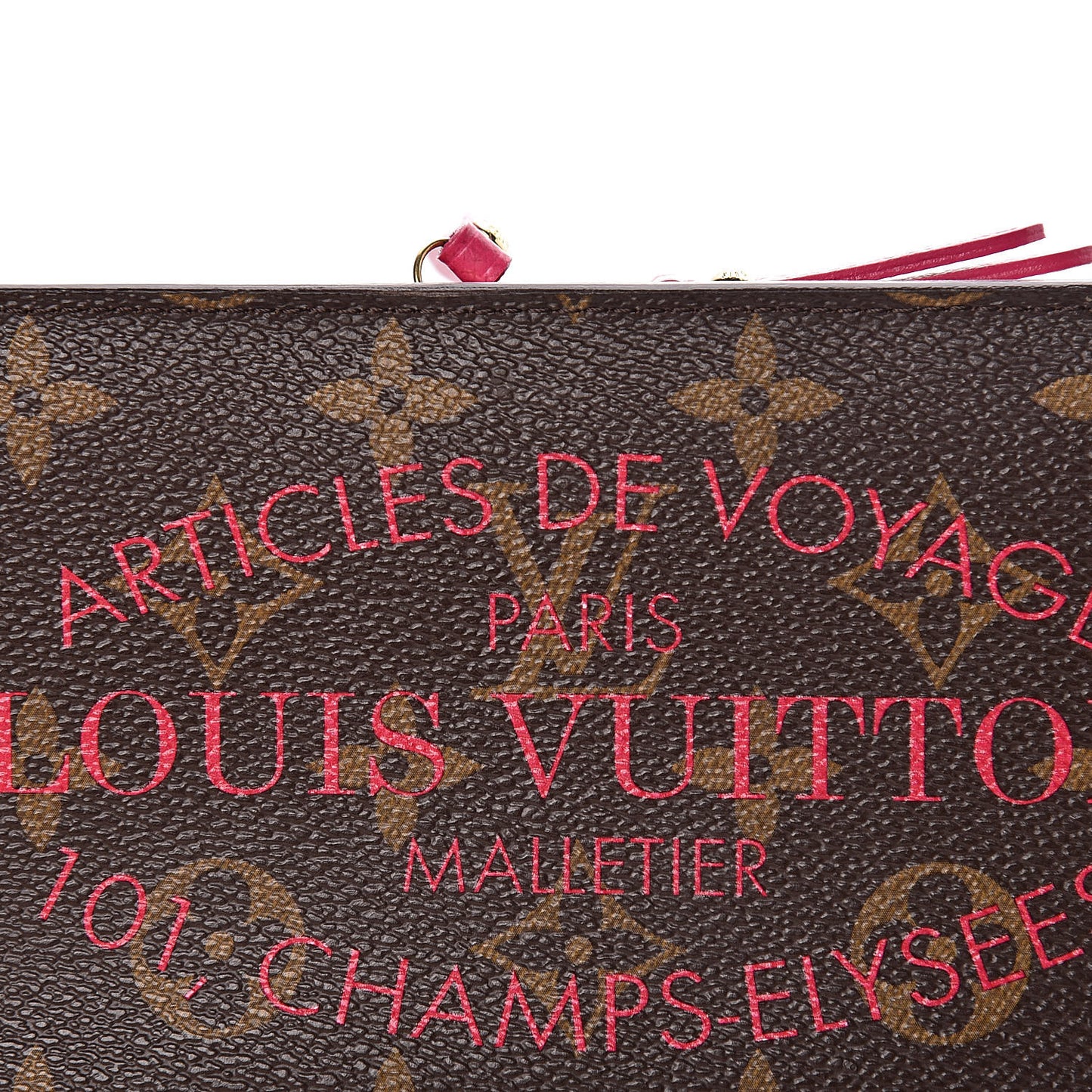 Monogram Articles de Voyage Ikat Insolite Wallet Rose Indien