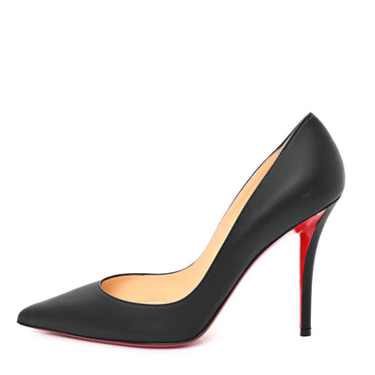 Christian Louboutin Nappa Apostrophy 100 Pumps 39 Black 1 of 10