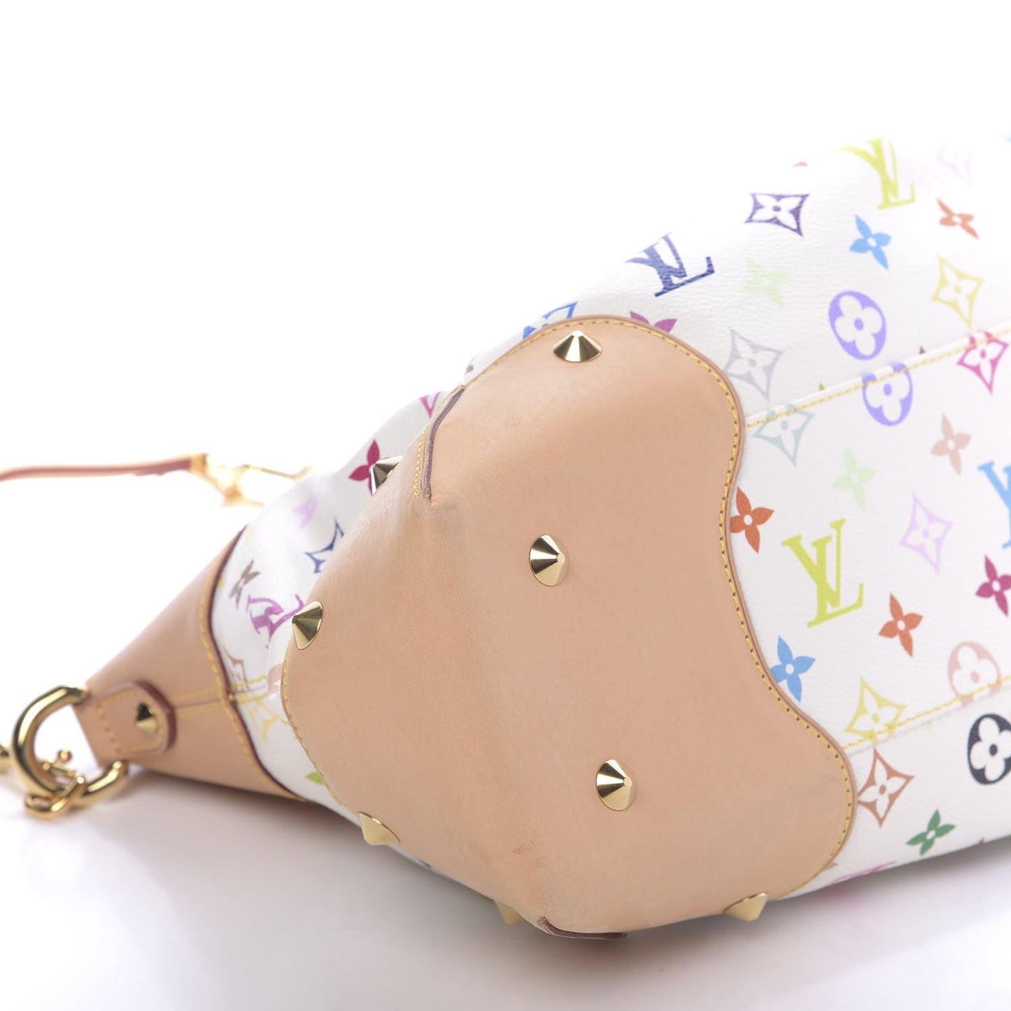 Monogram Multicolor Judy GM White