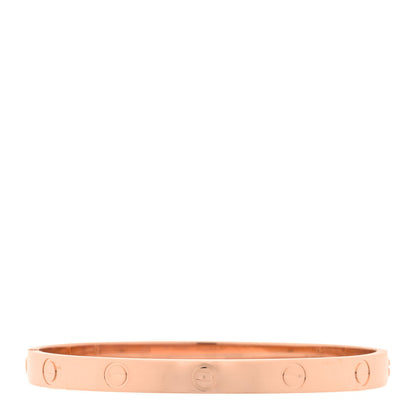 Cartier 18K Pink Gold LOVE Bracelet 17 3 of 6