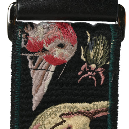 Valentino Garavani Canvas Camubutterfly Rockstud Guitar Strap Multicolor 4 of 4